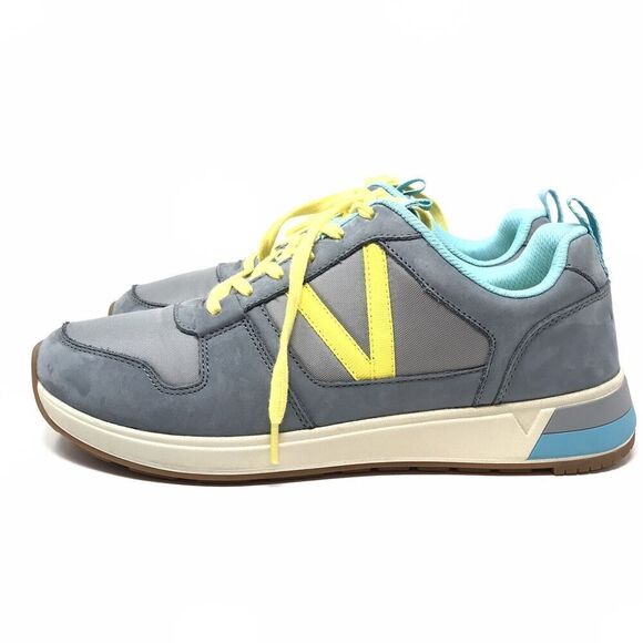 Vionic Rechelle Size US 8 M EU 39 Women's Suede Classic Walking Shoes Light Gray - Picture 6 of 14